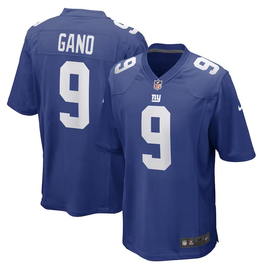 Men New York Giants #9 Graham Gano Nike Royal Team Game Player NFL Jersey